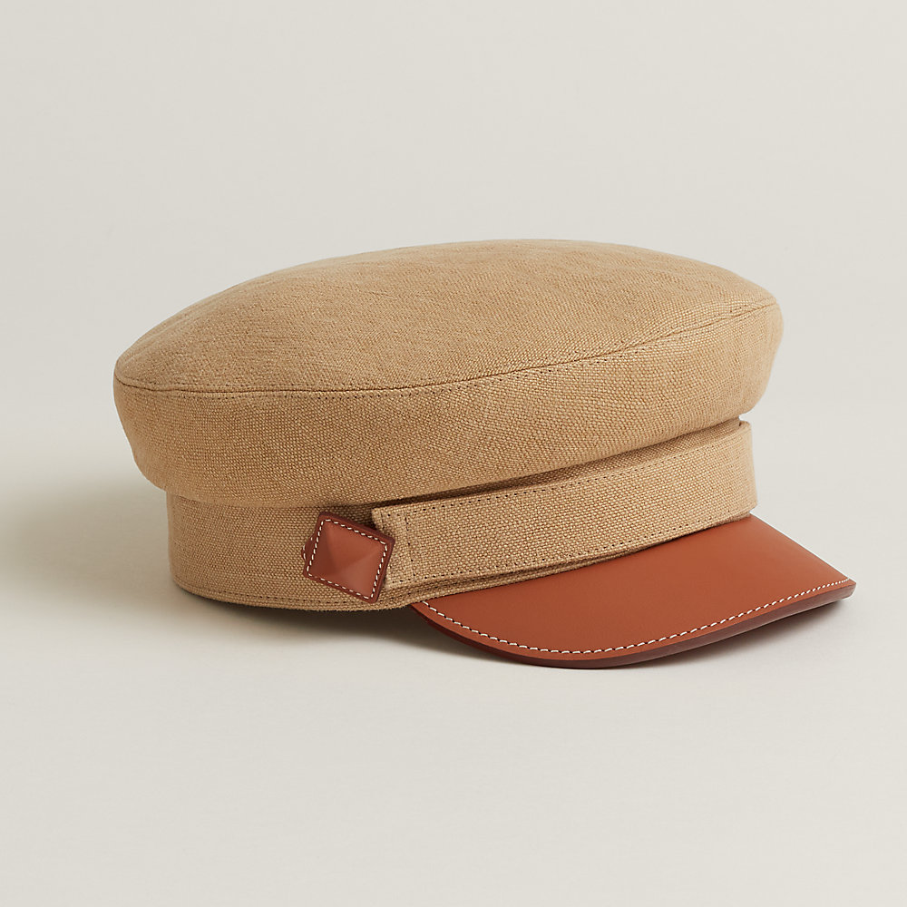 【Hのロゴがポイント】HERMES ヴォーバン・メドールキャップ Vauban Medor cap | Hermès USA